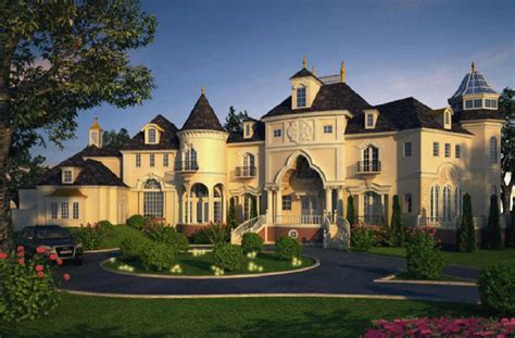 Castle Luxury House Plans Manors Chateaux And Palaces In European