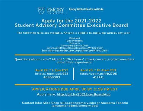 Emory Pre-Health Advising Blog: Emory Global Health Institute - Apply