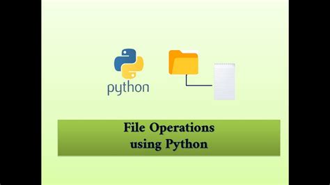 Create Folders And Read Write A File Using Python Youtube