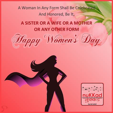 Happy Womens Day With Best Compliments From Nukkad The Eat Streat Happy Womens Day Happy