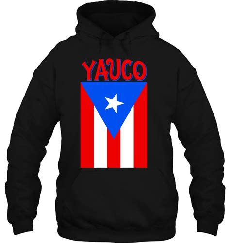 Puerto Rican Yauco Puerto Rico Camisas Flag