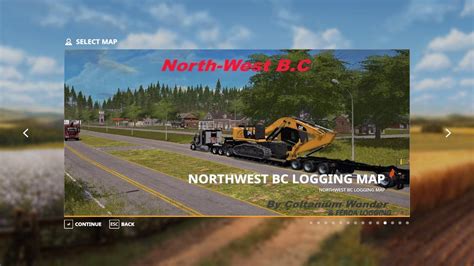 Ferda Logging Northwest Bc Logging Map V10 Fs19 Farming Simulator 19