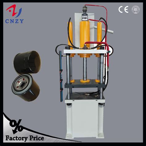 High Speed Ton Hydraulic Press For Car Oil Filter Making China Deep