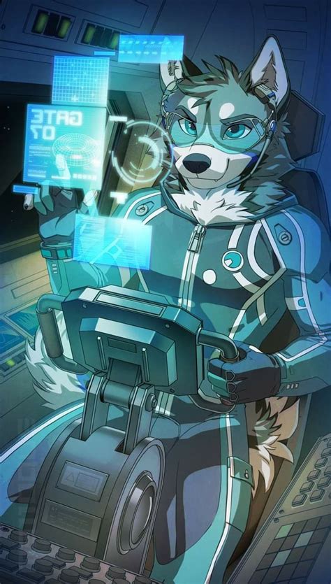 C Tim Ber Wolf By Melloque Furry Art Anthro Furry Anime Furry