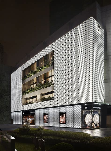 The First Louis Vuitton Maison In Shanghai Retail Architecture