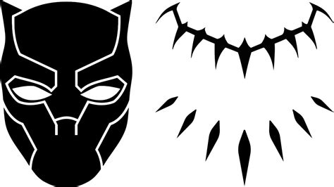 Marvel Black Panther Logo Vector
