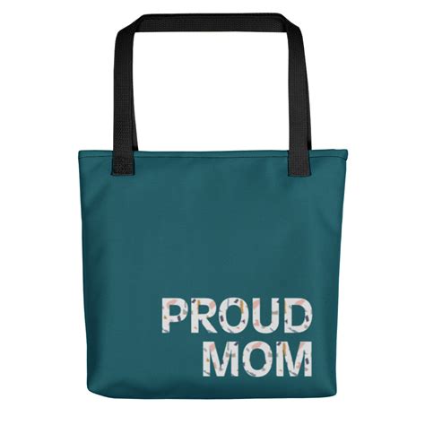 Proud Mom Tote Bag Giving Cradle