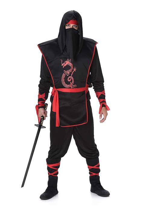 Best Black And Red Ninja Costume The Best Choice