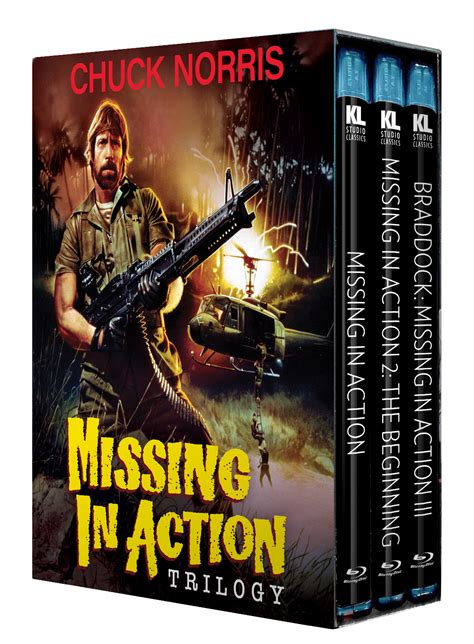 Missing In Action Trilogy Blu Ray Kino Lorber Home Video