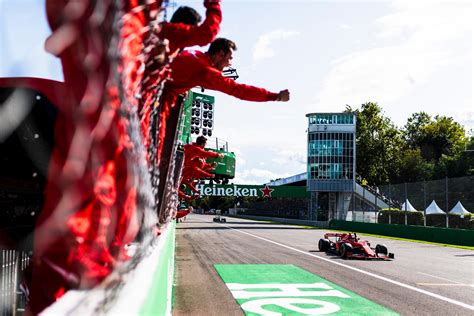 The Winning Moment Charles Leclerc Monza 2019 Rformula1