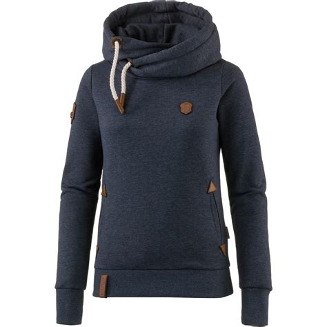 1946 schneiderte otto scheck in münchen aus alten militärbeständen seine erste kollektion für. Naketano Darth Hoodie Damen indigo blue melange im Online ...