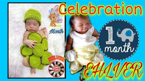 Celebration Of Our 1 Month Old Baby Boy Youtube