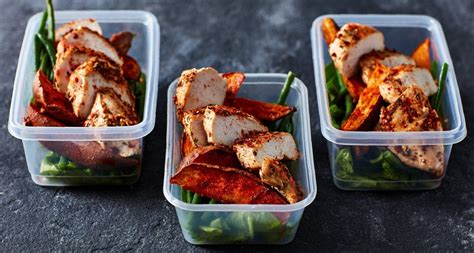 4 Day Meal Prep Idea Chicken Sweet Potato And Greens