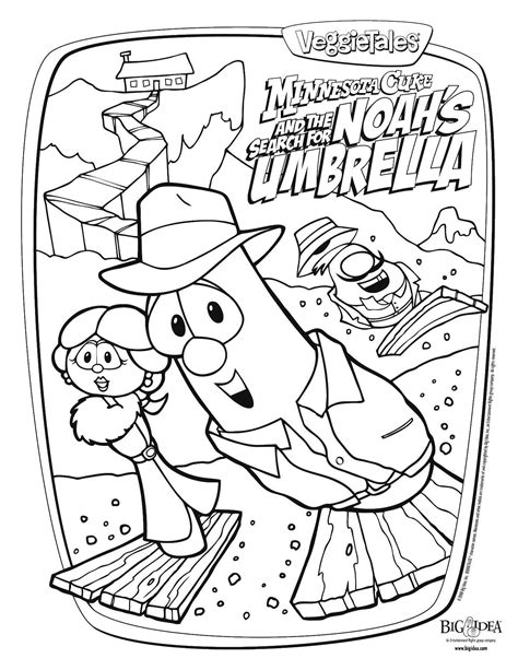 Veggietales Characters Coloring Pages