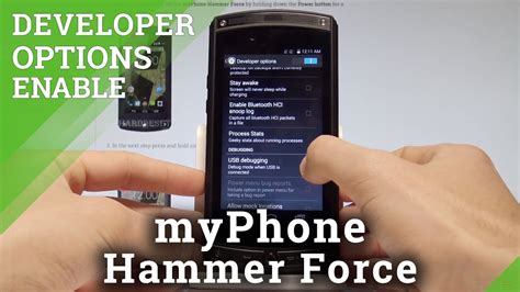 Developer Options Myphone Hammer Force Oem Unlock Usb Debugging