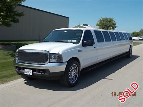 Used 2003 Ford Excursion Suv Stretch Limo Limos By Moonlight