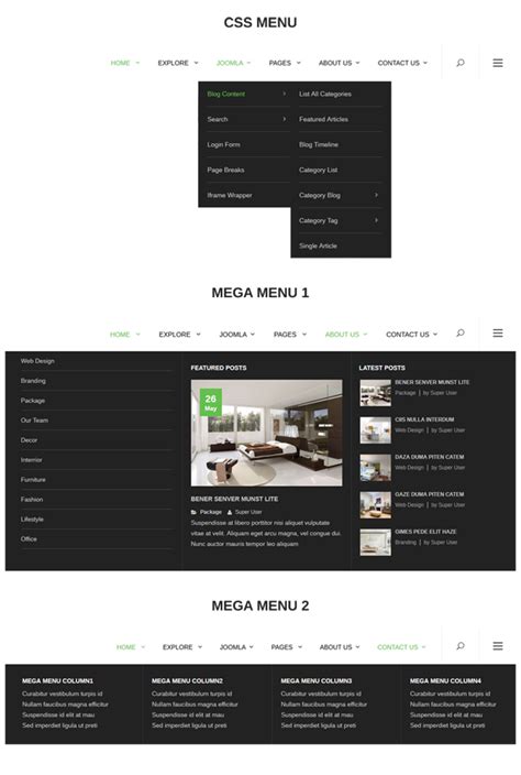 Flooring - An Ideal Responsive Joomla Template For Interior Stores #Responsive, #Ideal, # ...