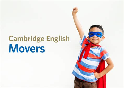 Examen De Cambridge Para Niños Yle Movers Kairon English