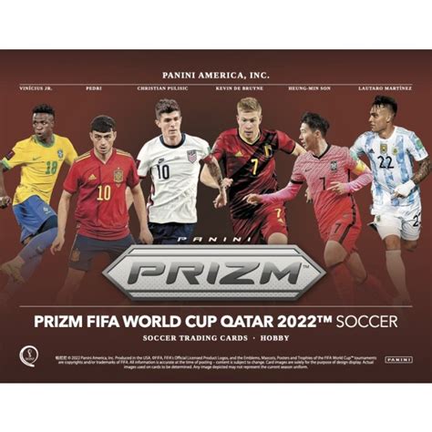 2022 Panini Prizm World Cup Soccer Hobby 12 Box Case Steel City Collectibles