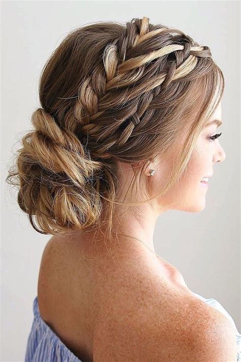 30 Best Ideas Of Wedding Hairstyles For Thin Hair Braided Hairstyles