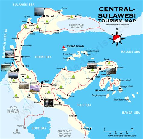 Peta Sulawesi Tengah Lengkap Dengan Nama Kota Lamudi