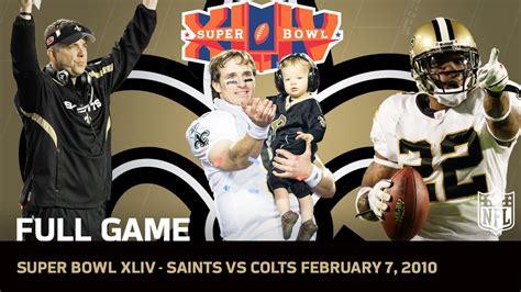 Thursday, february 11th, 7:30 pm et (friday, 6 am ist) venue: Super Bowl XLIV: Saints First Super Bowl | Saints vs ...
