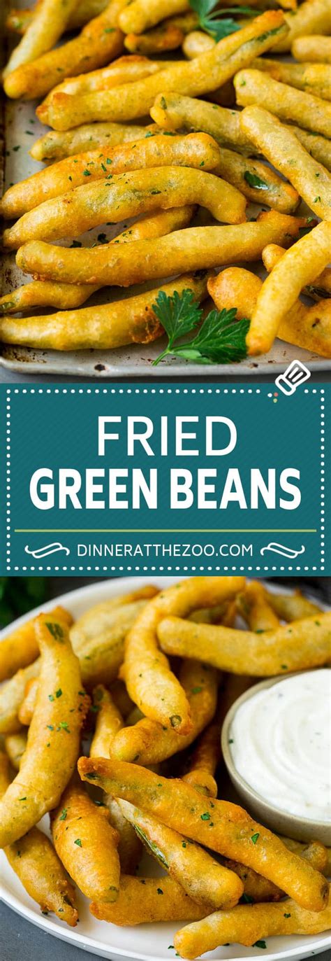 Gluten free fried green beans. Fried Green Beans - Dinner at the Zoo