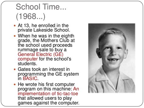 Bill gates is probably the most admired business individual in the world. Biography of Bill Gates