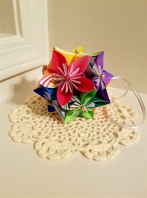 Kusudama Origami Flower Ball 17 By Shadycatstudios On Deviantart