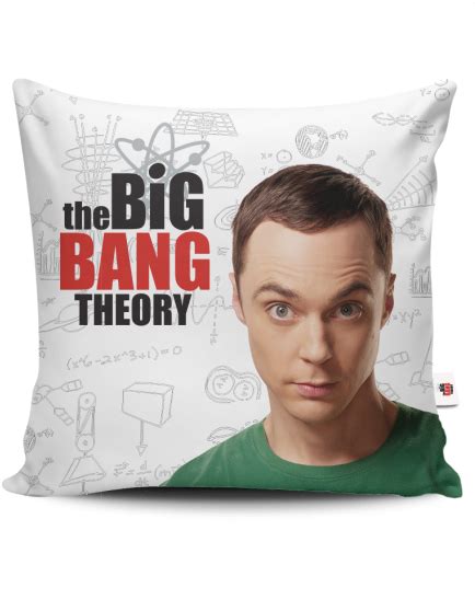 Download The Big Bang Theory Polštářek Sheldon Cooper Bílý Big Bang