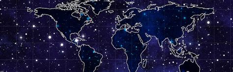 3840x1080px 4k Free Download World Map Starry Space U World Map