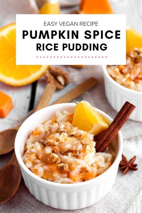 Pumpkin Spice Rice Pudding Theeatdown