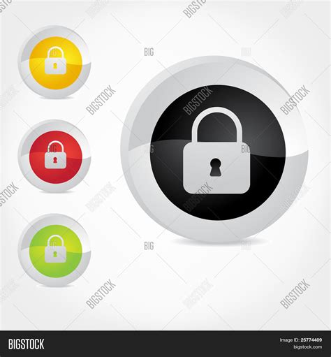 Vector Secure Icons Vector And Photo Free Trial Bigstock