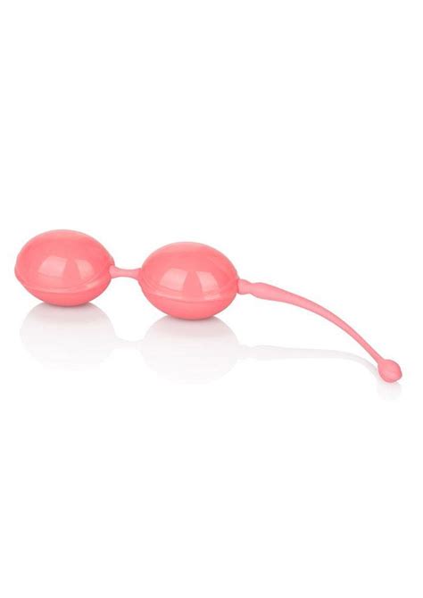 Weighted Kegel Balls Silicone With Retrival Cord Pink Shop Velvet Box Online