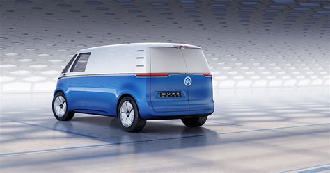 Volkswagen Hippie Van Turns Into Autonomous Id Buzz Cargo Hauler