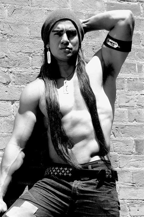 leon garcia acoma navajo native american models native american warrior native american