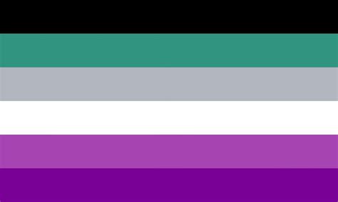 Asexual Greyromantic Pride Flags Lgbtq Flags Bi Flag