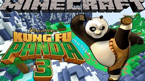 Minecraft Kung Fu Panda 3 Ninja Trainging Mini Games Wlittle Kelly