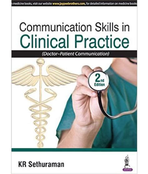 Communication Skills In Clinical Practice Doctor Patient Communication