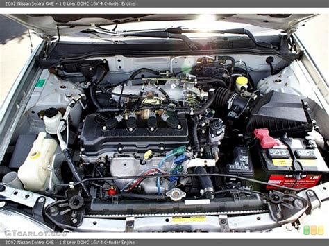 18 Liter Dohc 16v 4 Cylinder Engine For The 2002 Nissan Sentra