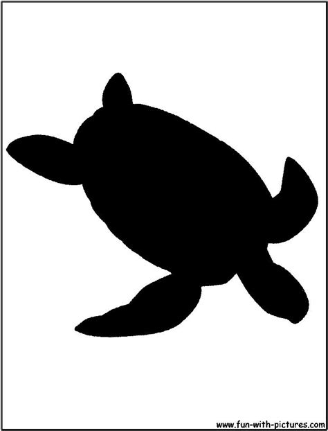 Green Sea Turtle Silhouette Turtle Silhouette Animal Silhouette