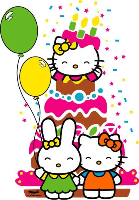Hello Kitty Happy Birthday Clipart Best