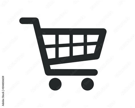 Web Store Shopping Cart Icon Shape Button Internet Shop Buy Logo