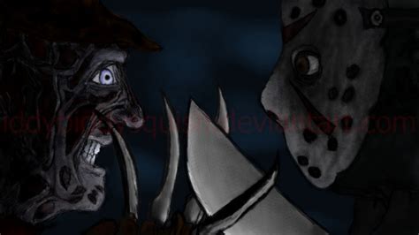 Freddy Vs Jason By Iddybiddysquish On Deviantart