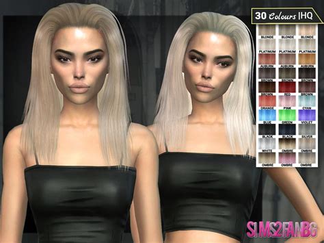 Sims 4 — Hairstyle 9 Dara By Sims2fanbg — Hairstyle 9 Dara 30