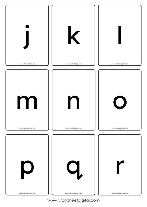 Alphabet Lower Case Letters Free Printable Templates Coloring Pages