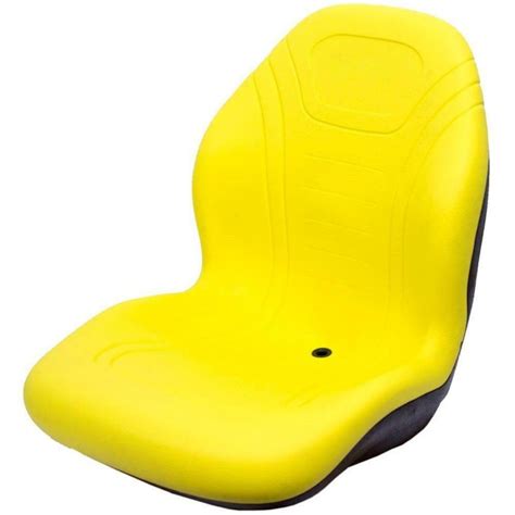 Yellow High Back Seat Fits John Deere 670 770 790 870 970 990 1070 3005