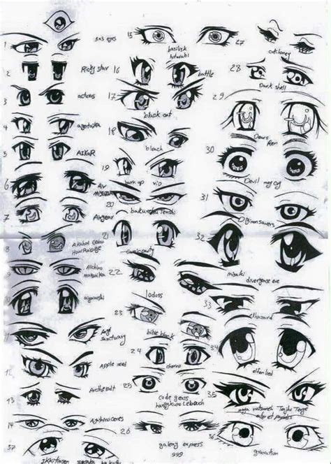 Resultado De Imagen Para Ojos De Animes Para Dibujar Realistic Eye