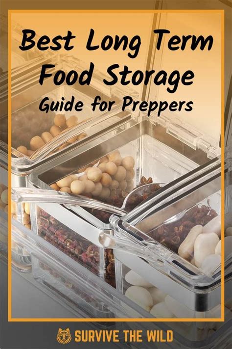 We researched the best food storage containers on amazon and created a buyer's guide to help you make an educated purchase. Best Long Term Food Storage - Guide for Preppers - Survive ...