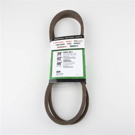 Mtd Genuine Parts 46 In Drive Belt For Riding Mowertractors 45 In W